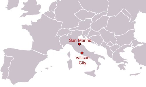 SAN MARINO A VATIKÁN