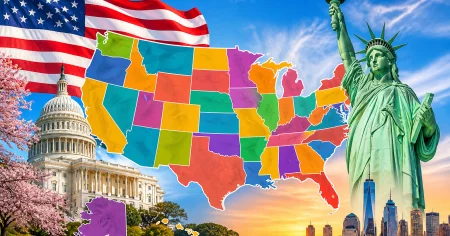 Hlavní města států USA: Víte víc než průměrný Američan?
